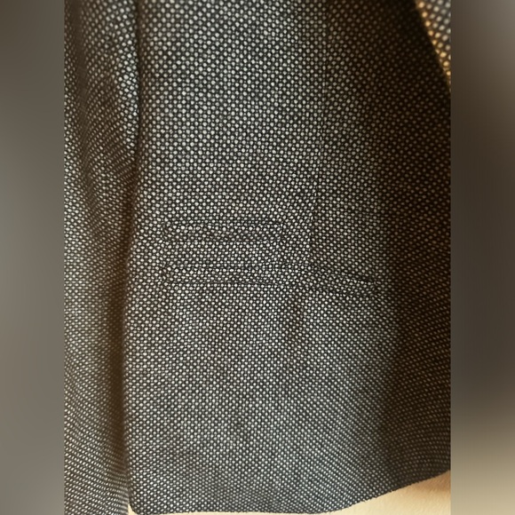 Merona tweed gray blazer size 4 - Picture 3 of 5